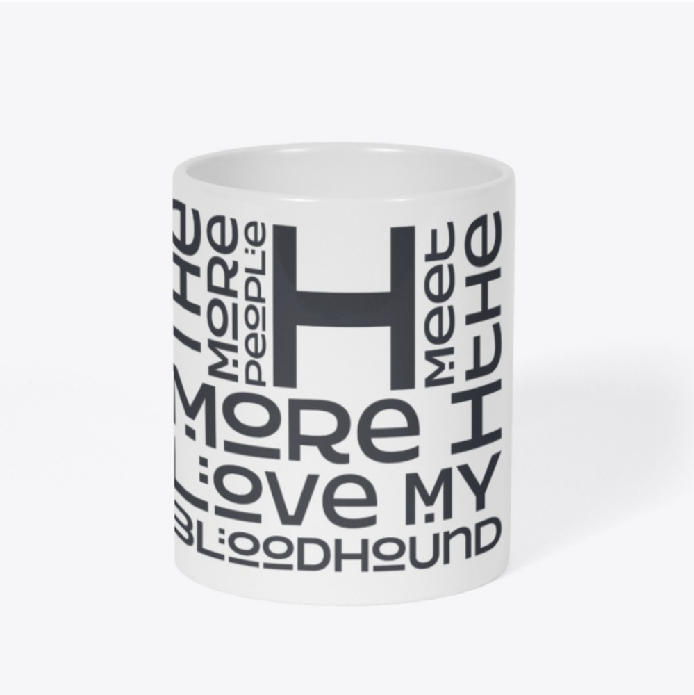 Bloodhound mug